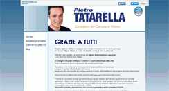 Desktop Screenshot of pietrotatarella.eu